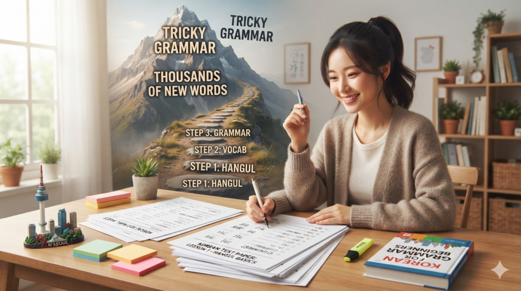 korean test papers